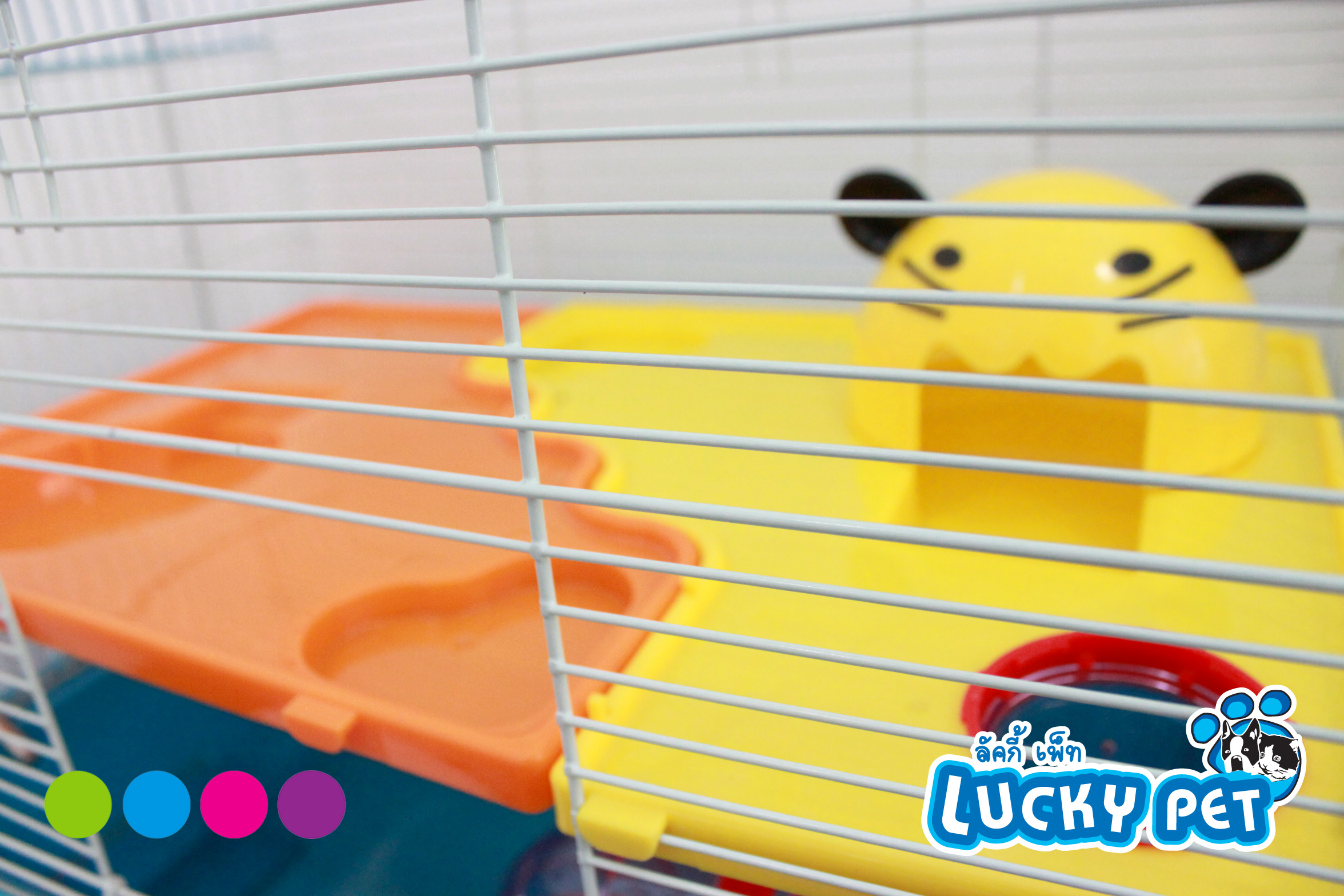 กรงหนูแฮมเตอร์ขนาดใหญ่ HC611