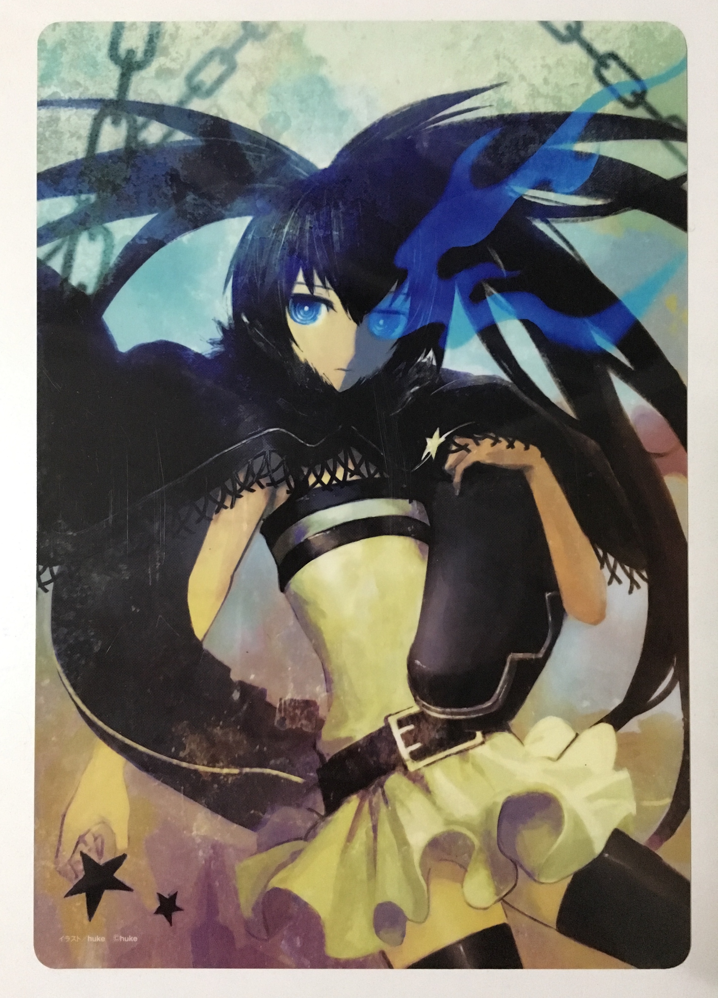 แผ่นรองเขียน Black ★ Rock Shooter