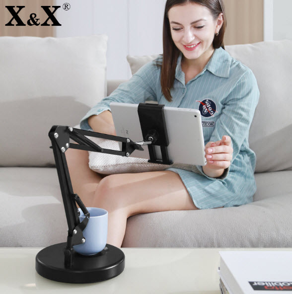 [พร้อมส่ง] iPad Flixble Stand ขาตั้งที่จับ มือถือ ตั้งโต๊ะ iPad 9.7"/10"/Samsung Huawei ขนาด 10