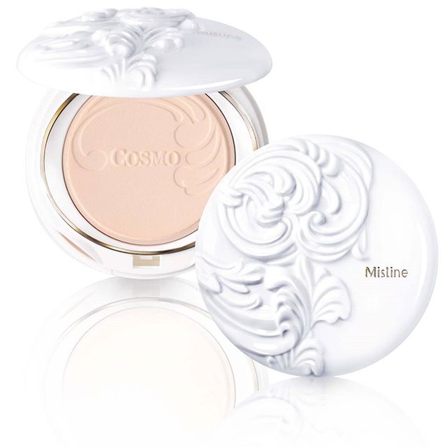 *พร้อมส่ง* Mistine Cosmo Smooth & Clear Super Powder SPF25 PA++ แป้งคอสโม สมูท แอนด์ เคลียร์ ผิวเนียนละเอียด จนแทบไม่เห็นรูขุมขน