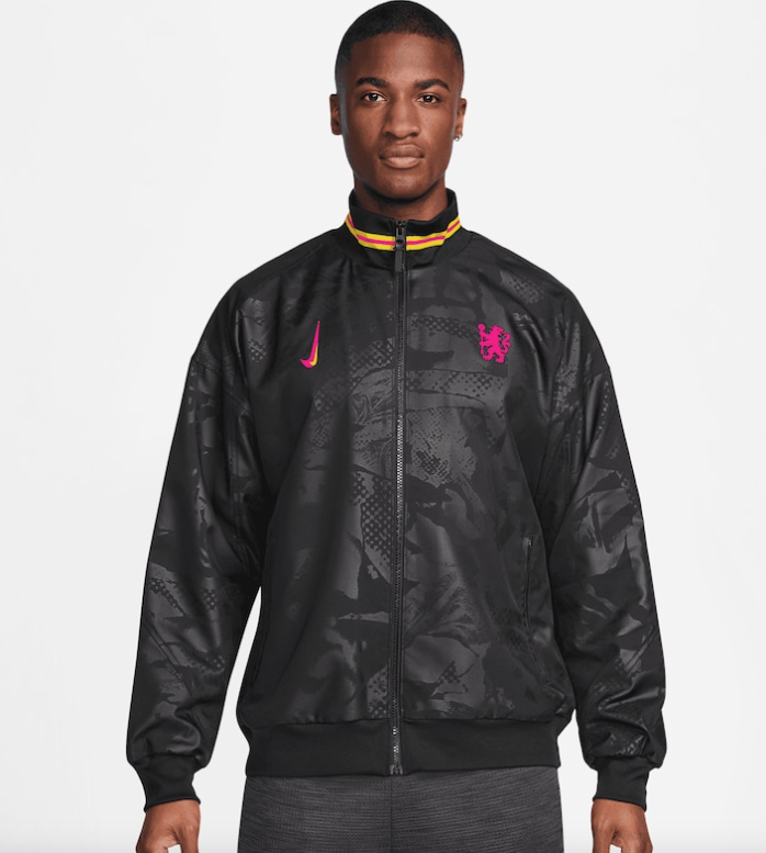 เสื้อเจ็คเก็ตเชลซี Anthem Jacket สีดำของแท้