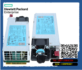 HPE 500W,Flex Slot Platinum,Hot Plug,Power Supply Kit, 720478-B21, 754377-001, 723594-001, 723595-201, HSTNS-PL40