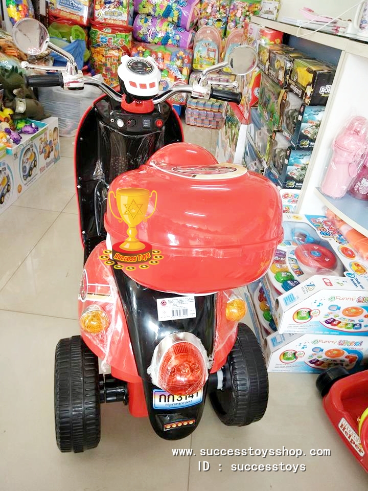 TD3141R รถมอเตอร์ไซค์ฟีโน่ใหญ่ มี 6 สี ชมพู เขียว ส้ม ฟ้า ขาว แดง(สีใหม่)