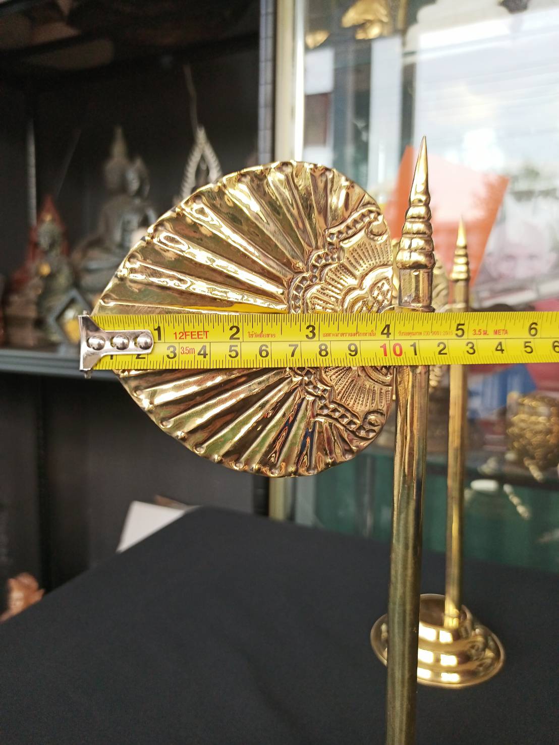 พัดโบกคู่ดุลลาย