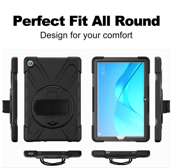 [Multi Function] เคสกันกระแทก เคส Huawei MediaPad M5 Pro 10.8 พร้อมสายสะพาย