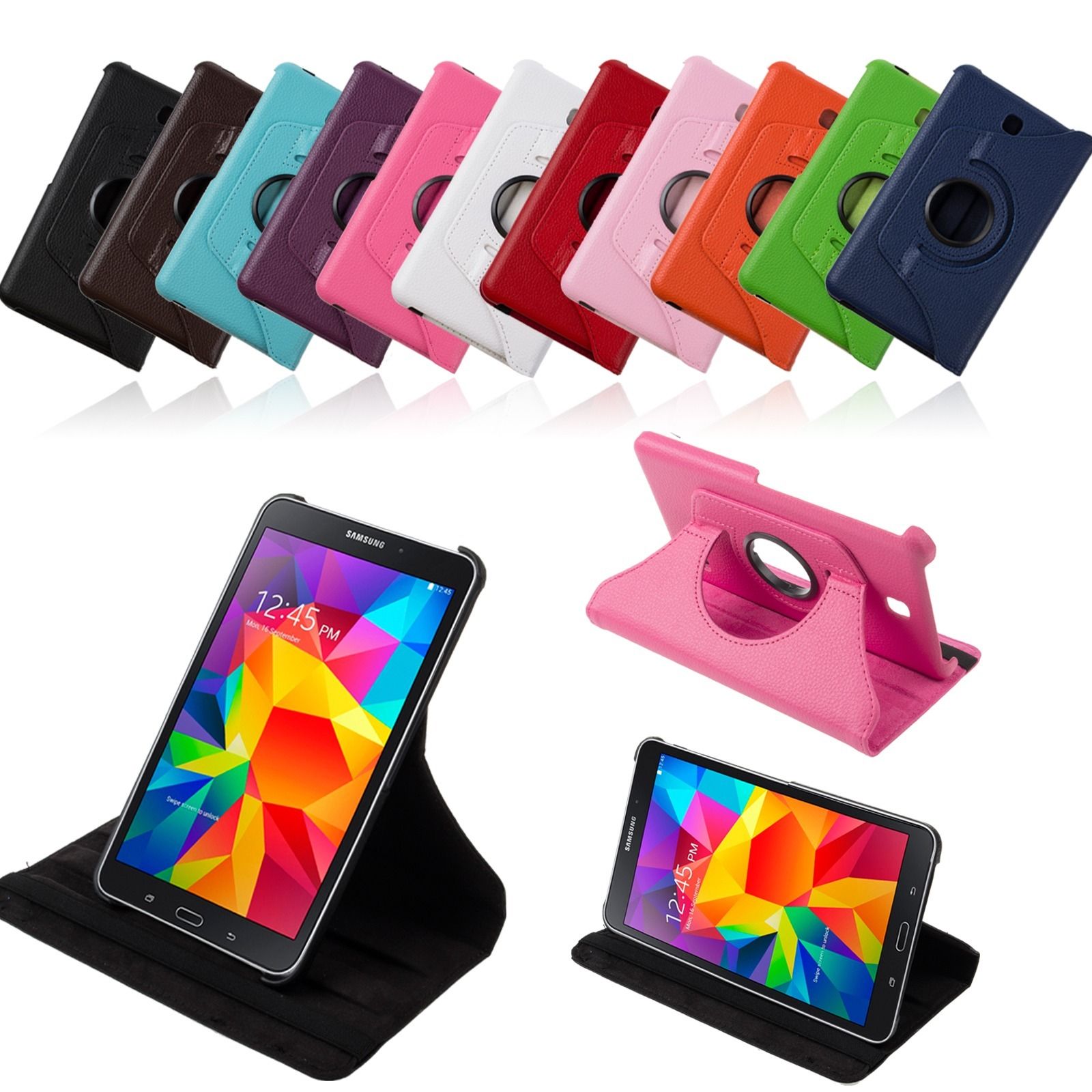 - เคส Samsung Galaxy Tab4 7 นิ้ว T230 T231 รุ่น หมุนได้ 360 องศา