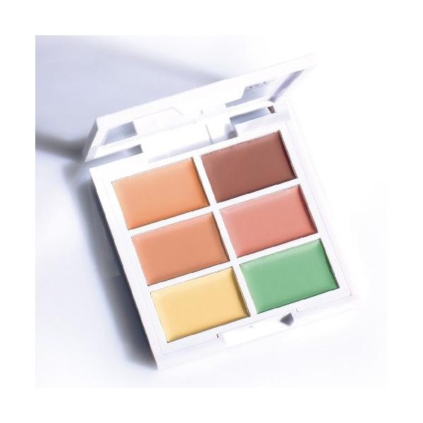 Mistine Level Up All in One Color Corrector Concealer คอนซีลเลอร์พาเลท 6 เฉดสี ปกปิดเนียนเป๊ะ ทุกร่องรอยในตลับเดียว มิสทิน เลเวล อัพ ออล อิน วัน คัลเลอร์ คอลเลคติ้ง คอนซีลเลอร์