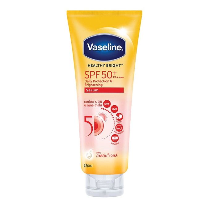 Share this product Vaseline Healthy Bright Daily Protection Brightening Serum SPF 50++ แดดแรงแค่ไหนก็ไม่กลัว ตัวเดียวครบจบทุกปัญหา เกลี่ยง่ายสบายผิว
