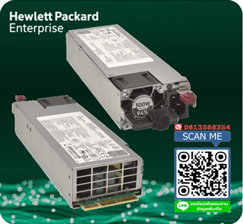 HPE 500W,Flex Slot,Platinum,Hot Plug,Low Halogen,Power Supply Kit,865408-B21,866729-001,865399-201