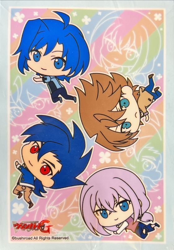Bushiroad Sleeve Mini Cardfight Vanguard Extra Vol.43 Vanguard : Team Q4 (70 ซอง) ซองใส่การ์ดแวนการ์ด