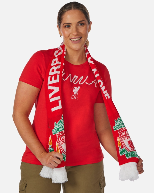 ผ้าพันคอลิเวอร์พูล Women Crest ของแท้