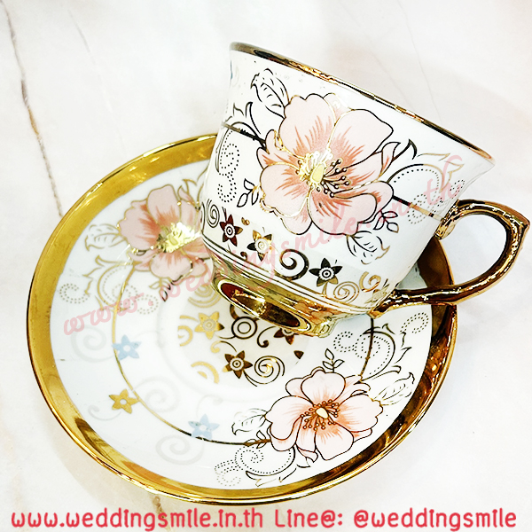 ของชำร่วยงานแต่งงาน, ของที่ระลึกแจกงานแต่ง, แก้วกาแฟสวยๆ , แ้กวกาแฟลายดอกไม้, แจกแก้วกาแฟงานแต่ง, แก้วกาแฟจานรองแก้ว, ของรับไหว้, ของรับไหว้ผู้ใหญ่, ของรับไหว้งานแต่งงาน, ชุดรับไหว้งานแต่ง, ชุดแก้วรับไหว้, แก้วกาแฟลายทอง 