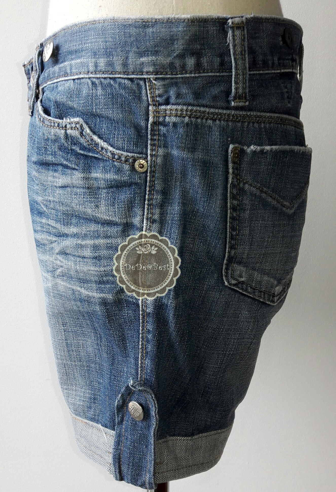 P15:2nd hand jeans กางเกงยีนส์ขาสั้น