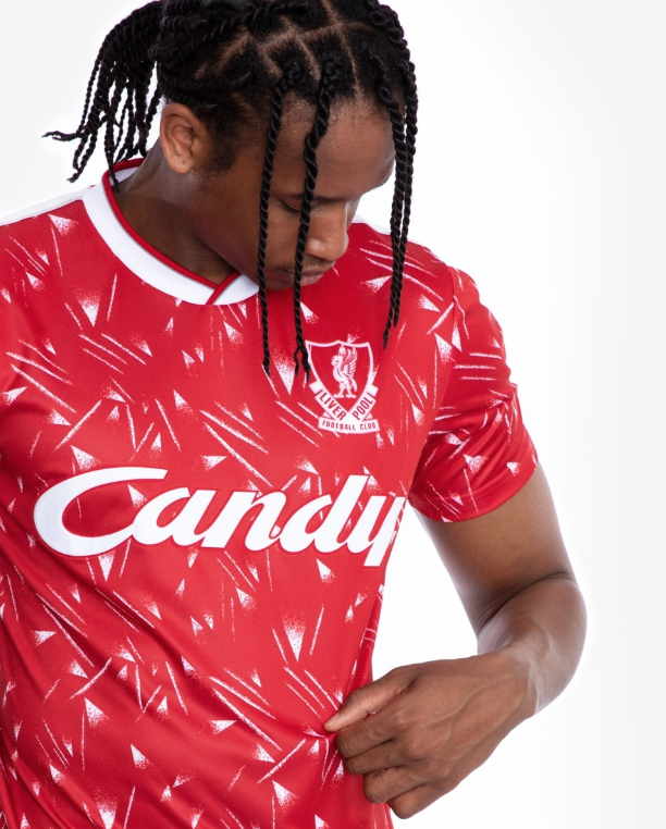 เสื้อลิเวอร์พูลย้อนยุค Retro Candy Home ของแท้
