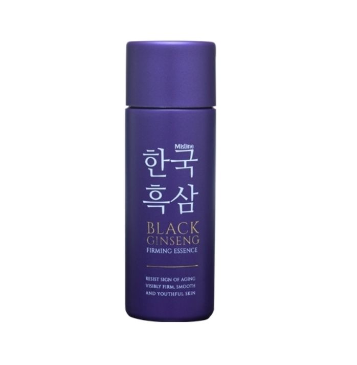 Mistine Black Ginseng Firming Essence เอสเซนส์น้ำตบ โสมดำเกาหลี ตบ ตึง กระชับ มิสทิน แบล็ค จินเส็ง เฟิร์มมิ่ง เอสเซนส์