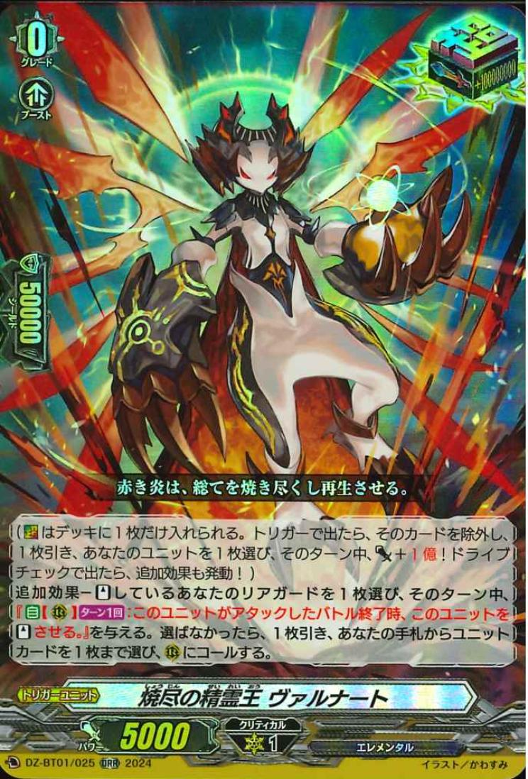 DZ-BT01/025 Spiritual King of Ignition, Valnout ORR