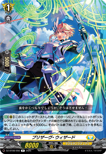 DZ-BT08/056 Preserve wizard R