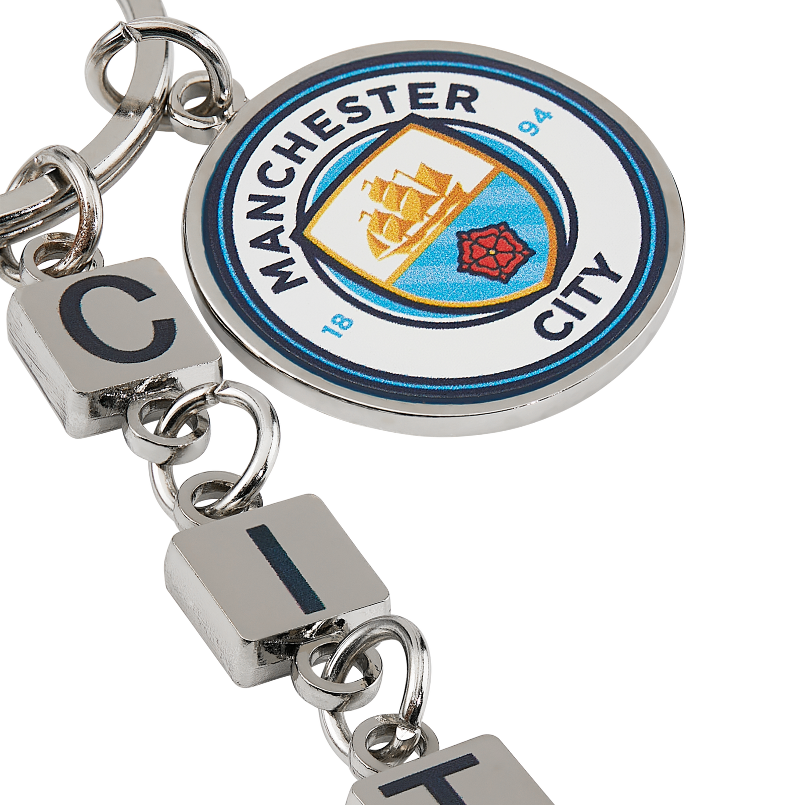 พวงกุญแจแมนเชสเตอร์ ซิตี้ Crest Charm ของแท้