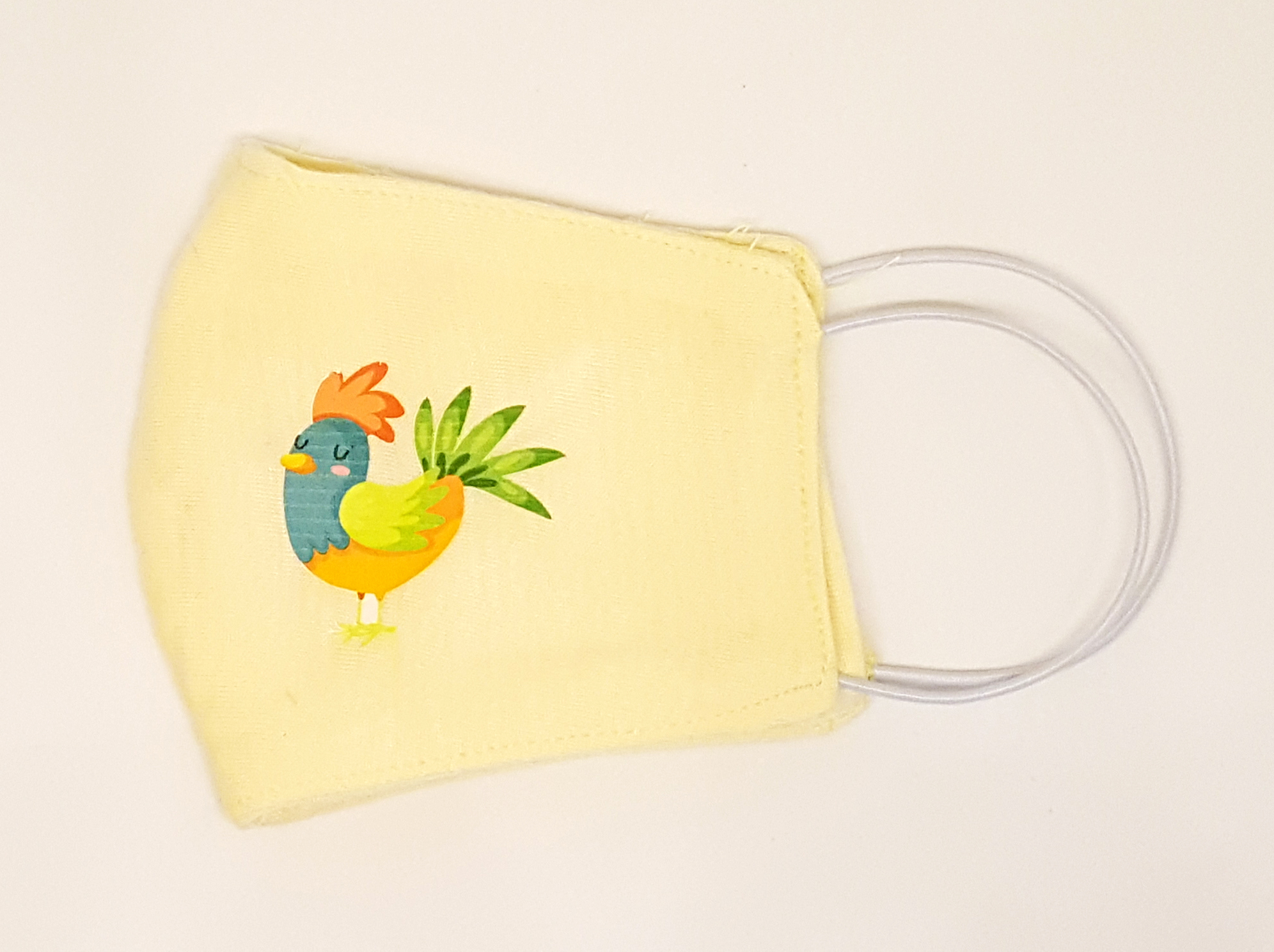 หน้ากากผ้าเด็กเล็ก รูปลายการ์ตูนน่ารัก ผ้ามัสลิน 2 ชั้น + Cotton 100%) มีช่องสอดแผ่นกรอง