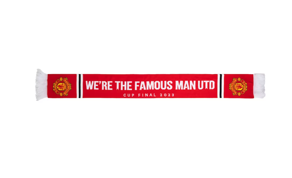 ผ้าพันคอแมนเชสเตอร์ ยูไนเต็ด FA Cup Road To Final ของแท้