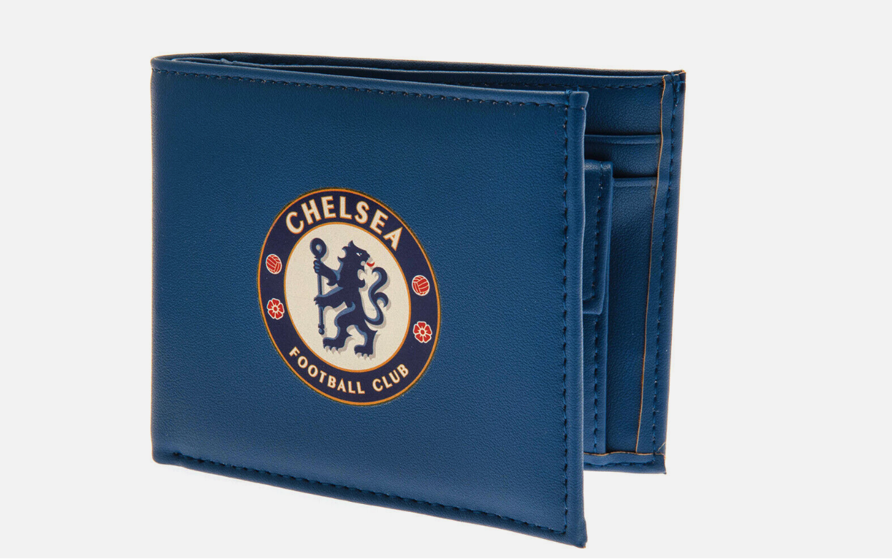 กระเป๋าสตางค์ที่ระลึกเชลซี Chelsea COLOURED CREST Wallet ของแท้