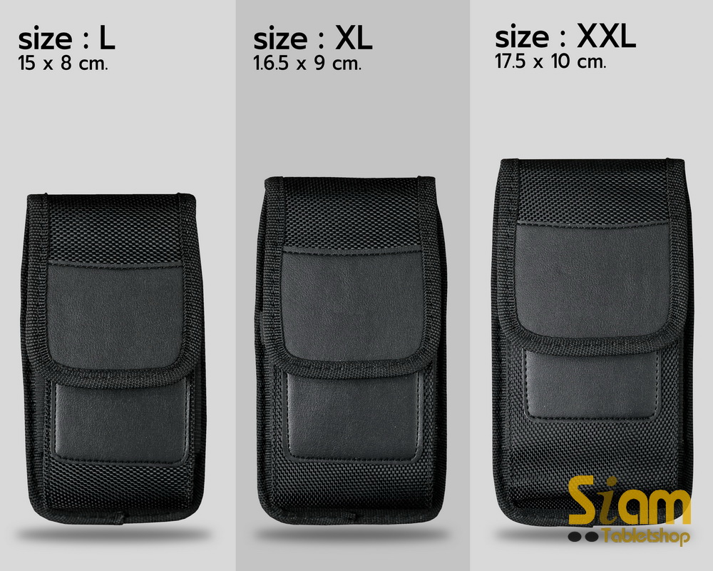 กระเป๋าคาดเอว ใส่มือถือ คาดเอว iPhone Samsung มีหลายขนาด