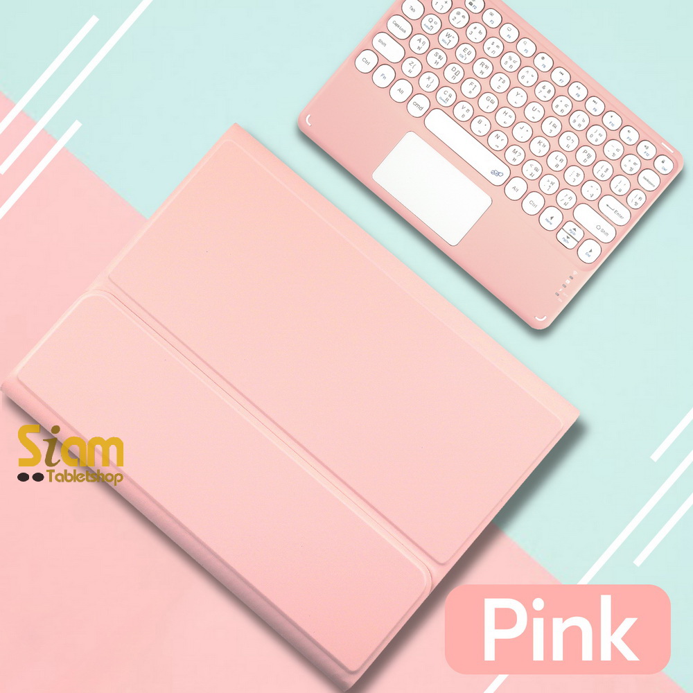 เคสคีย์บอร์ด +ทัชแพด เคส iPad Pro 12.9 2018/2020 Keyboard case [แป้นพิมพ์ไทย]