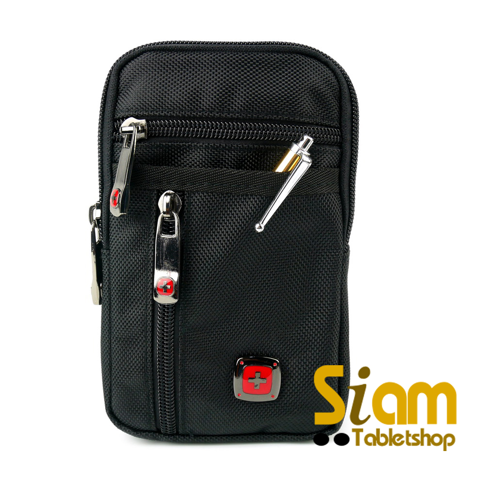 DAKAR กระเป๋าหนังคาดเอว แนวตั้ง ใส่มือถือ (0668)