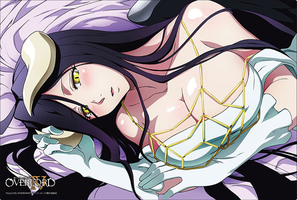 Play mat :Bushiroad Rubber Mat Collection V2 Vol.594 Overlord IV "Albedo"