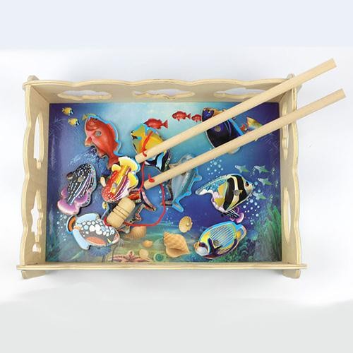 ของเล่นตกปลา กล่องตกปลา