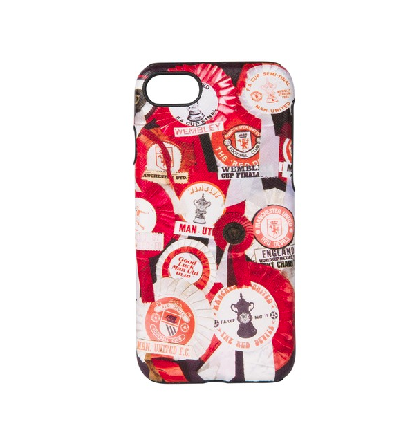 เคส iPhone 6/6S/7/8 Paul Smith X แมนเชสเตอร์ ยูไนเต็ดลาย 'Vintage Rosettes' ของแท้