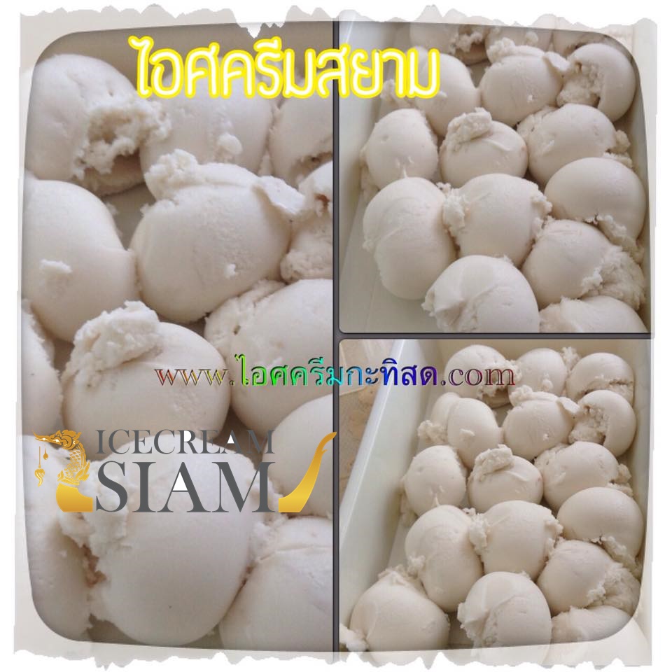 ไอศครีมกะทิสดมะพร้าวอ่อน ขนาด M 15 กก.