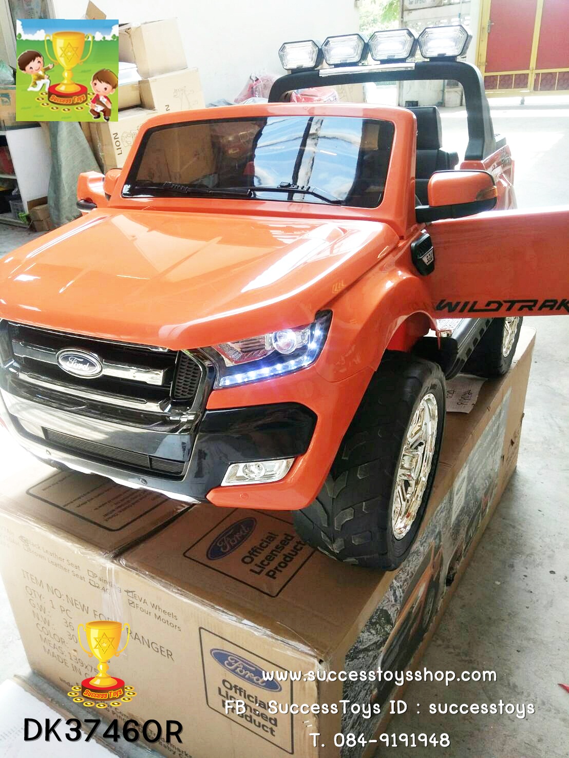 FORD 4W รุ่นใหม่ 4 มอเตอร์ งานลิขสิทธฺ์แท้ มี 4 สี แดง ส้ม ขาว ดำ