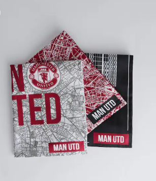 ผ้าเช็คจานแมนเชสเตอร์ ยูไนเต็ด ชุด 3 แบบ 3 สไตล์ 3 Pk Tea Towel Set ของแท้