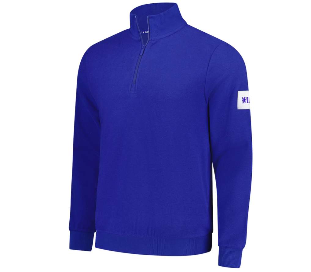 เสื้อเชลซีที่ระลึก 120 ปี 120 Year Anniversary CFC LDN Taped 1/4 Zip Top สีน้ำเงินของแท้
