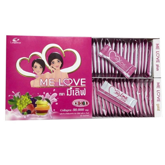 Me Love Plus & Gold Collagen 80,000 mg. 40 ซอง