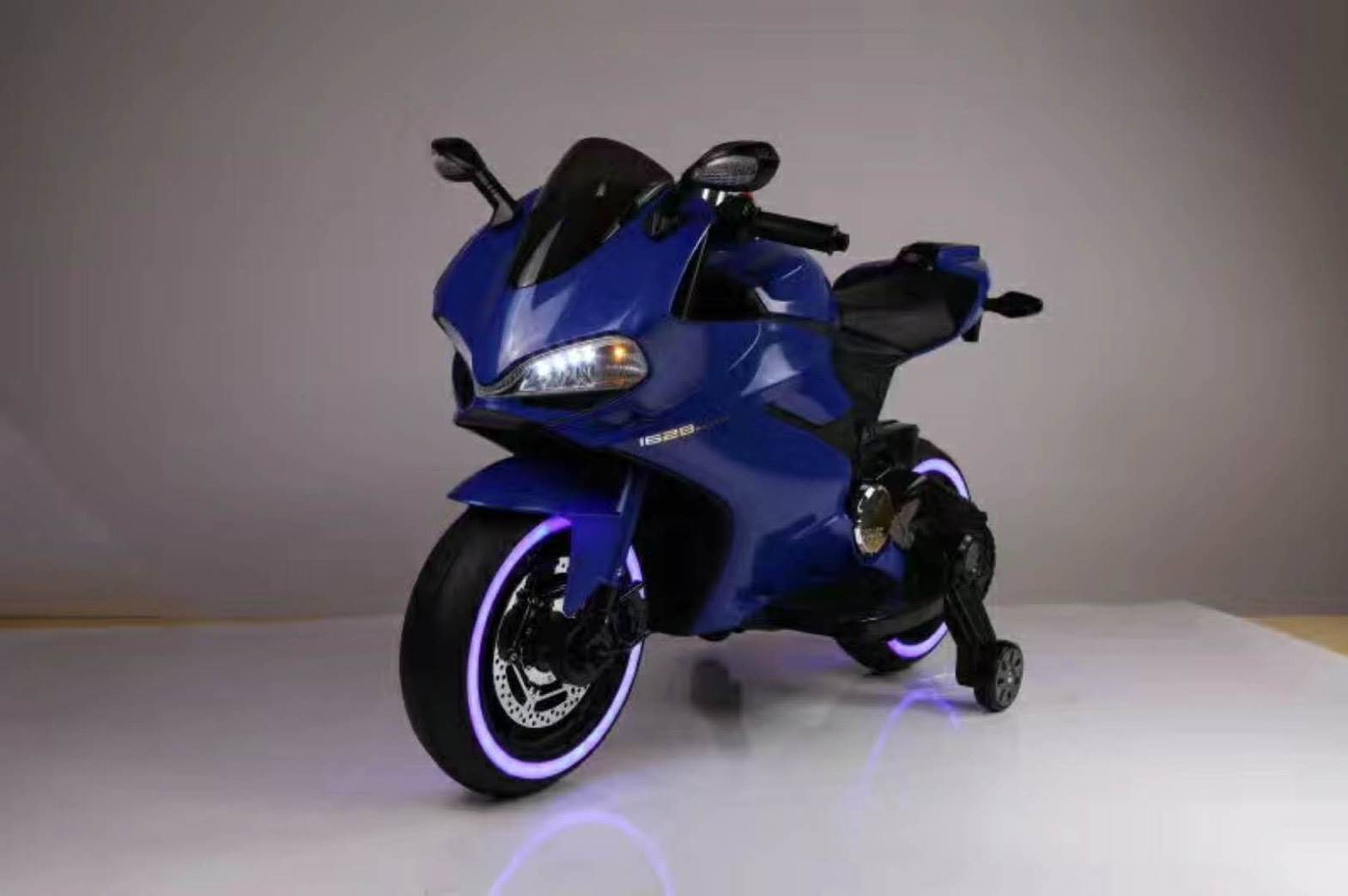LNM1628S-B รถมอเตอร์ไซค์เด็กนั่งไฟฟ้า Ducati เบาะหนัง