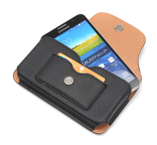 (แนวนอน) กระเป๋า คาดเอว ใส่มือถือ ซอง แนวตั้ง มือถือ ขนาด 5.5 - 6.7 นิ้ว