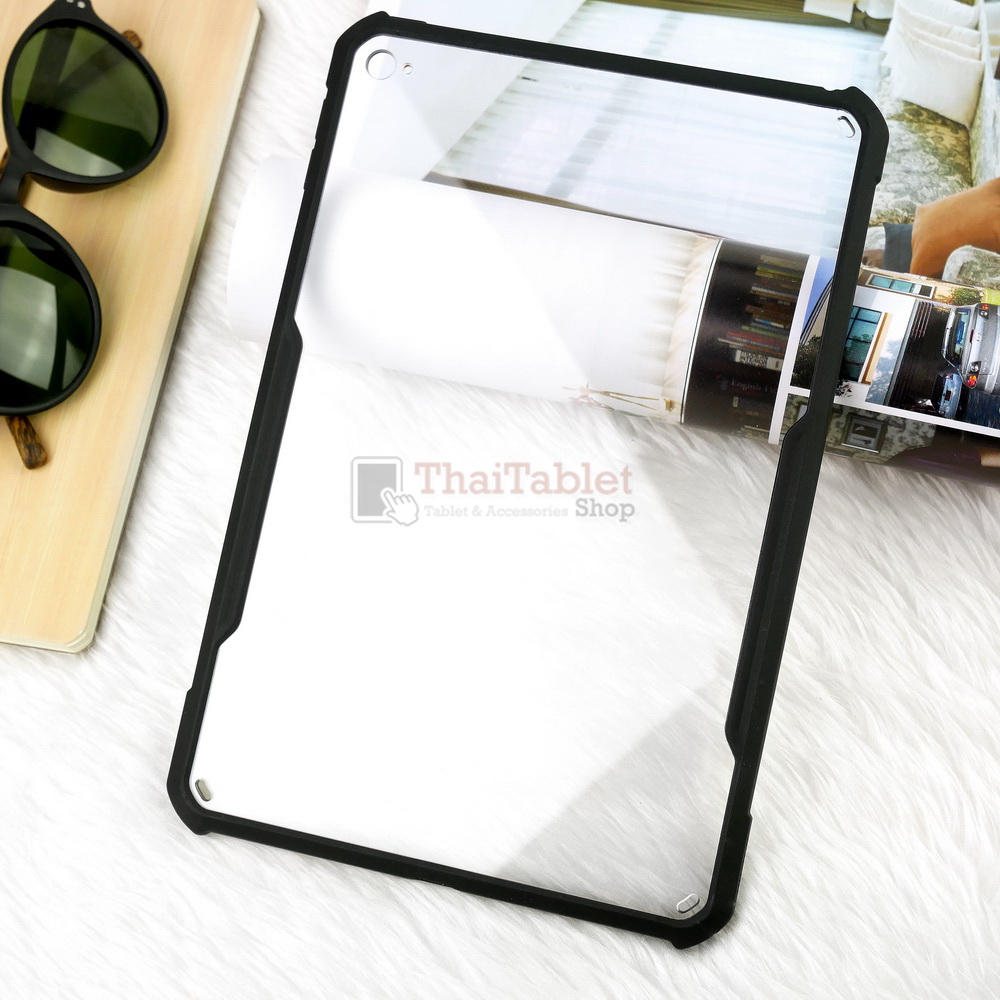 XUNDD: เคส iPad Mini 4 รุ่นขอบสีหลังใส