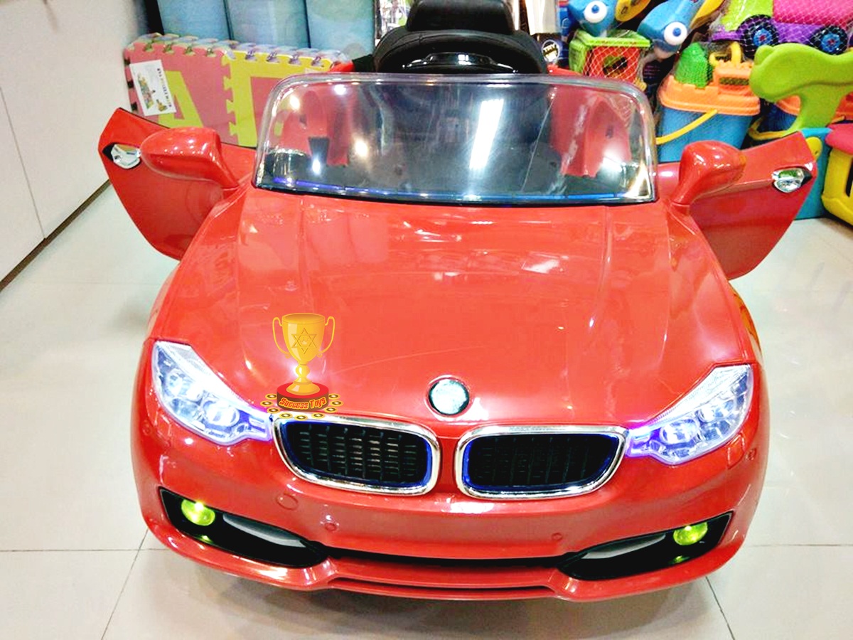 รถแบตเตอรี่เด็กนั่งไฟฟ้า BMW 2M สีแดง