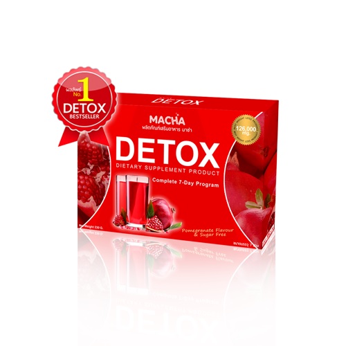 มาช่า ดีท๊อกซ์ Macha Detox 1 กล่อง 7 ซอง