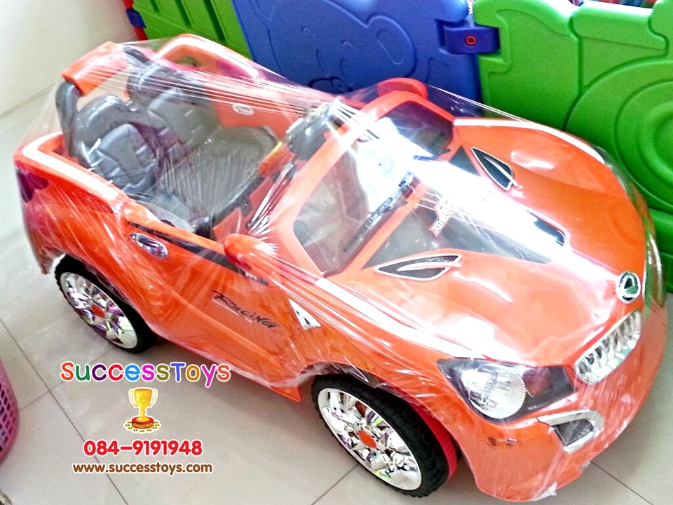 รถแบตเตอรี่เด็กนั่ง รุ่น HD5658ฺ ยี่ห้อ BMW มี 3 สี ส้ม ดำ ทอง