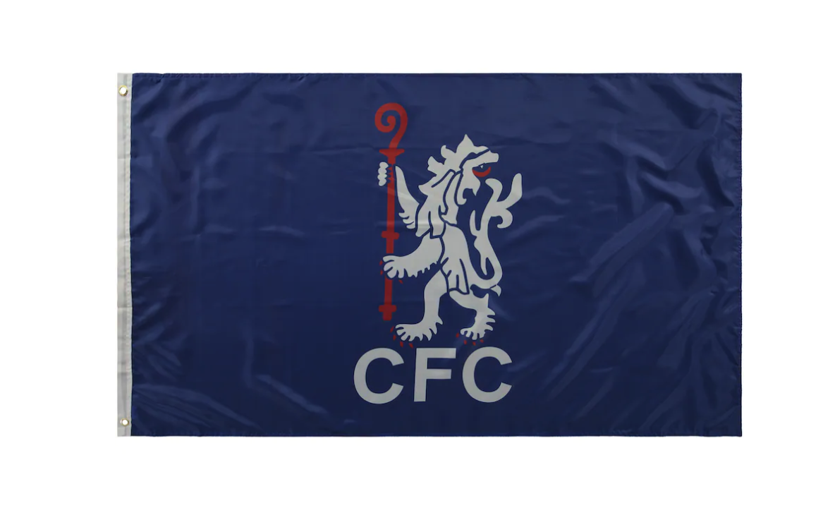 ธงที่ระลึกเชลซี Retro Flag ของแท้