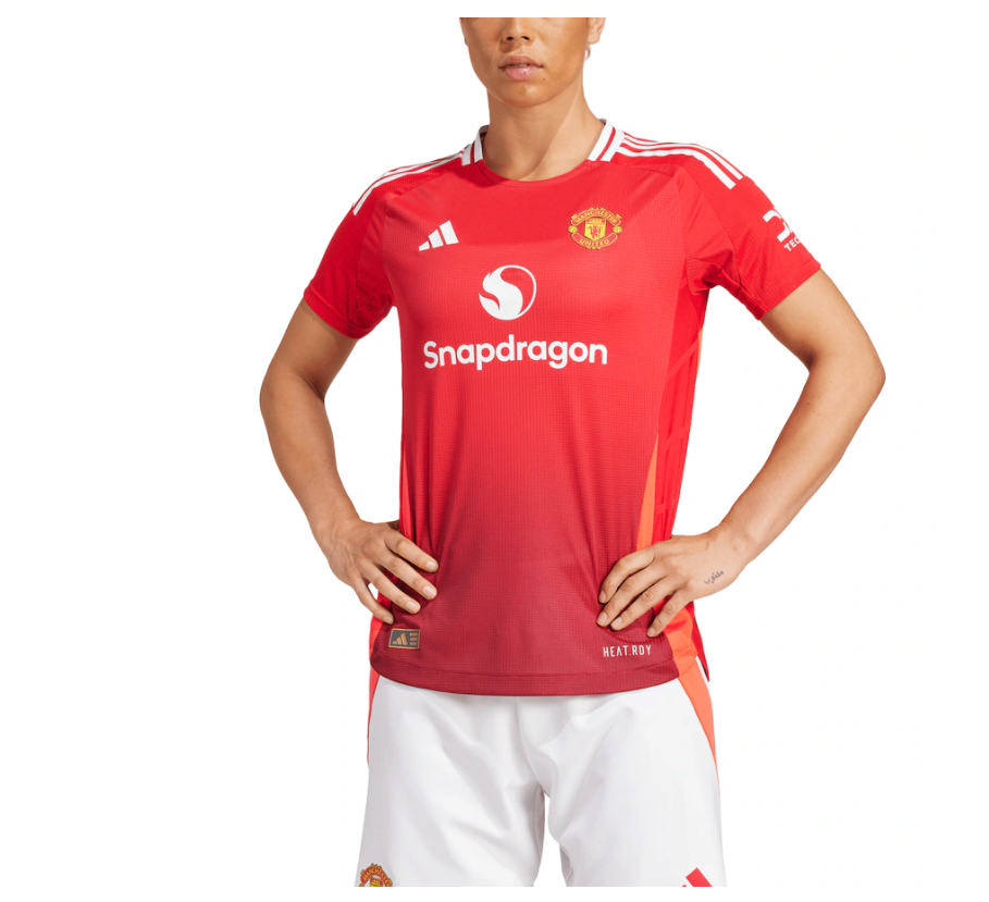 เสื้อผู้หญิงแมนเชสเตอร์ ยูไนเต็ด 2024 2025 ทีมเหย้ารุ่นเวอร์ชั่นนักเตะ Home Authentic ของแท้