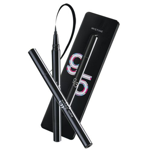 Mistine Eyeliner 9 to 5 Matte Auto Pen อายไลเนอร์เนื้อแมทท์ รูปแบบปากกาออโต้เพนห้วเมจิก ให้สีดำสนิทเนื้อแมทท์ ไม่วาว ไม่หลอกตา มาพร้อมกล่องดีไซน์พิเศษสุด COOL