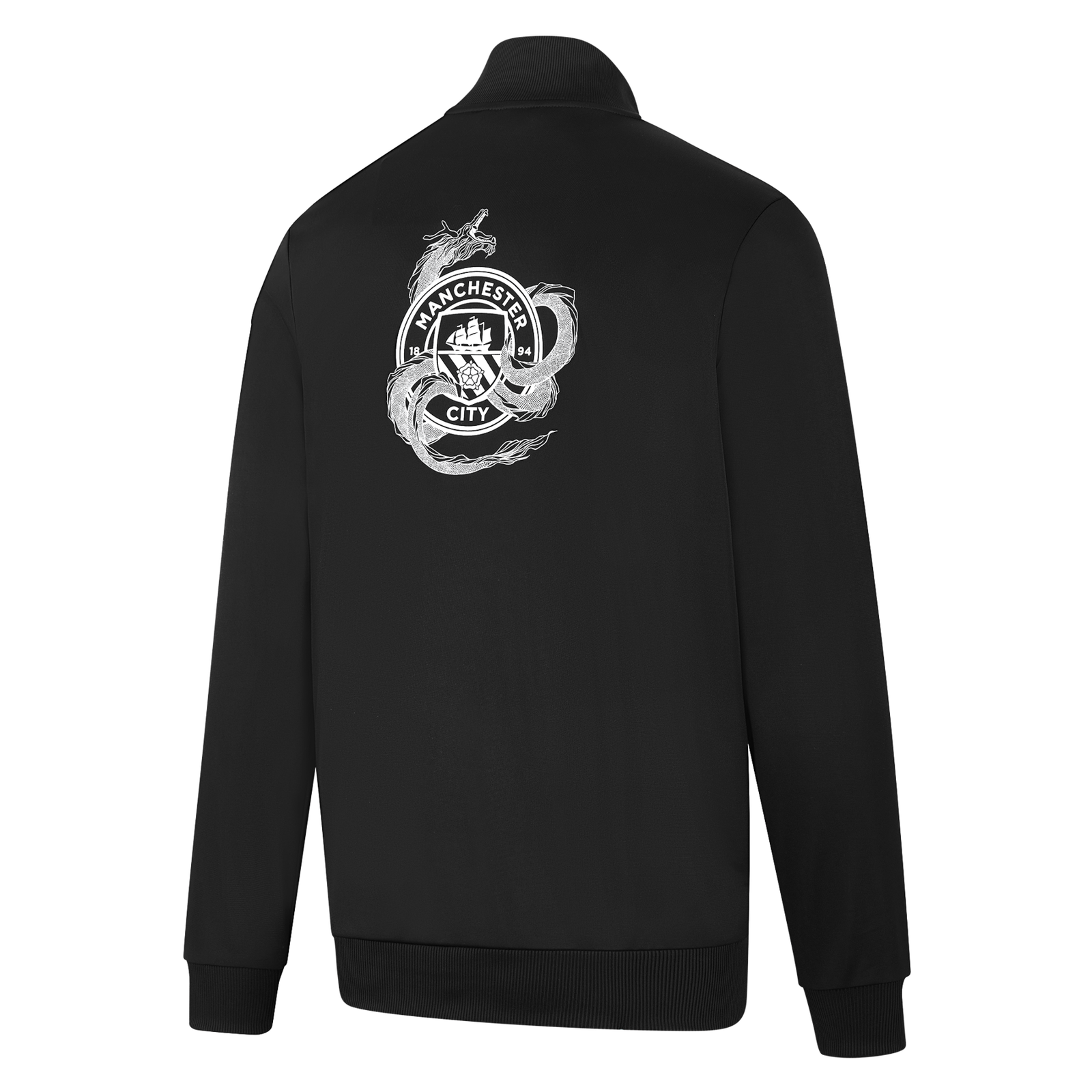เสื้อแจ็คเก็ตแมนเชสเตอร์ ซิตี้ Year Of The Dragon Track ปีมังกร สีดำของแท้