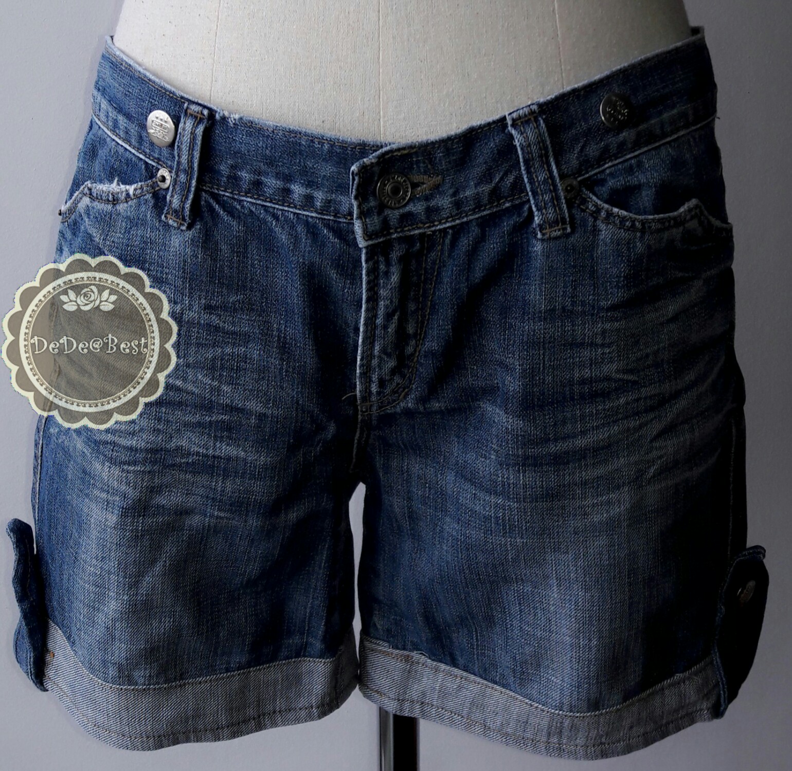 P15:2nd hand jeans กางเกงยีนส์ขาสั้น