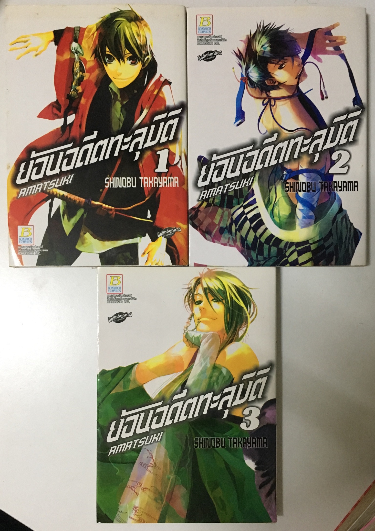 Amatsuki ย้อนอดีตทะลุมิติ เล่ม 1-3