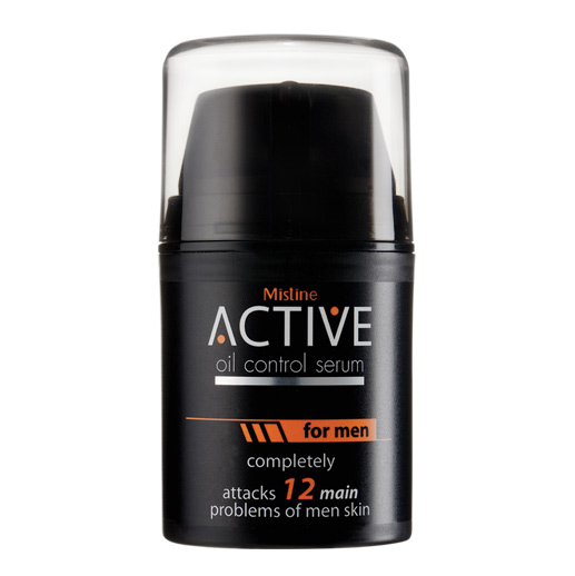 Mistine ACTIVE Oil Control Serum For Men มิสทีน แอคทีฟ ฟอร์ เมน ปัญหา 12 ประการจัดการได้ในหนึ่งเดียว