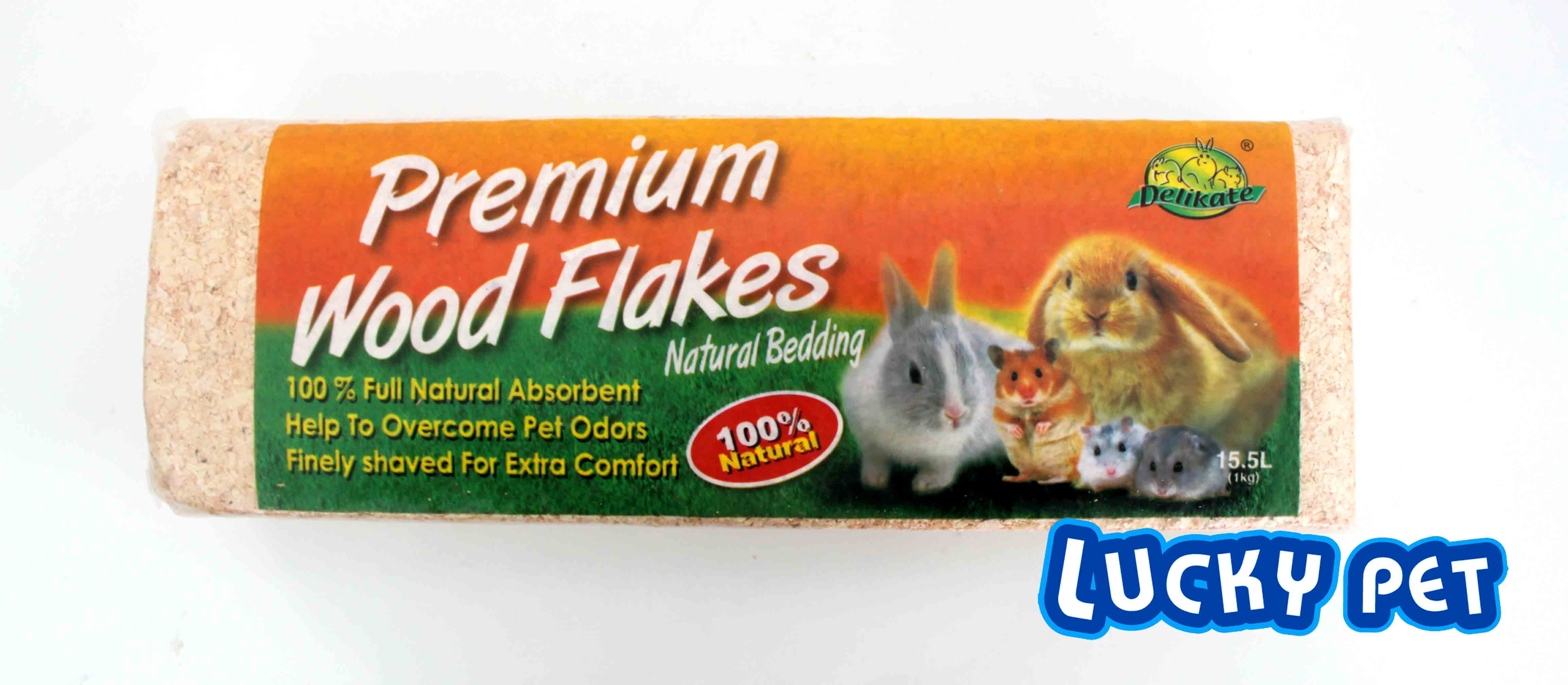 ขี้เลื่อยอัดแท่ง Delikate 1 kg.